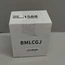 Navy Blue Thinker Statue Decor for TV Stand, Shelf, Desk, or Coffee Table - Set of 3 Resin Figurines for Living Room Decorative Objects, Modern Sculpture, Minimalist Bookcase Decor, Home Accents