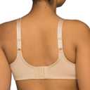 Vanity Fair Women's Beauty Back Smoothing Minimizer Bra, Minimizes Bust Line up to 1.5", Non Padded Cups up to H (Beige,34G)