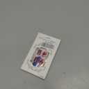 Holiday Press on Nails Short Square Heart Fake Nails Black White Valentine Acrylic False Nails Five-Pointed Star Design Full Cover Glue on Nail Cute Gloss Stick on Nails for Women 24Pcs