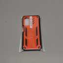 FNTCASE for Samsung Galaxy A14-5G Case: Dual-Layer Protective Textured Shockproof Rugged TPU Cover with Kickstand | Military Grade Drop Protection | Heavy Duty Cell Phone Protector - Orange