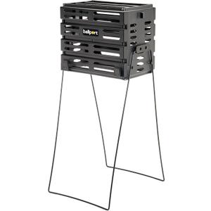 Tourna Ballport Tennis Ball Hopper Holds 80 Balls Durable and Lightweight, One Size