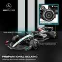 Voltz Toys Mercedes-AMG F1 W15 1:12 Scale RC Car Officially Licensed Formula 1 Remote Control Race Car, 2.4GHz for Boys, Girls and Collectors (1:12 Mercedes-AMG F1 W15)