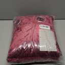 SMILETIME Burgundy Red Crushed Velvet Curtains 52x90 inch Luxurious Thermal Insulated Soundproof Drapes for Living Room Bedroom Office Soft and Durable Light-Filtering Window Treatments, 2 Panels