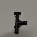 Fitting - Valve - Low Point Drain - 90 Deg - Poly