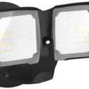 LEPOWER 3000LM Flood Lights Outdoor, 28W 5500K LED Security Light Switch Controlled, IP66 Waterproof Outdoor Lights, Wall Mount Exterior Flood Light with 2 Adjustable Heads Floodlights Outside