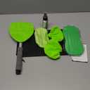 XINDELL 24-inch Windshield Cleaner Tool  Upgrade Large Head Car Interior&Exterior Window Cleaning Kit with Extendable Handle & 4 Microfiber Pads, Auto Wiper Brush for Car, Trucks, SUVs, RVs & Home