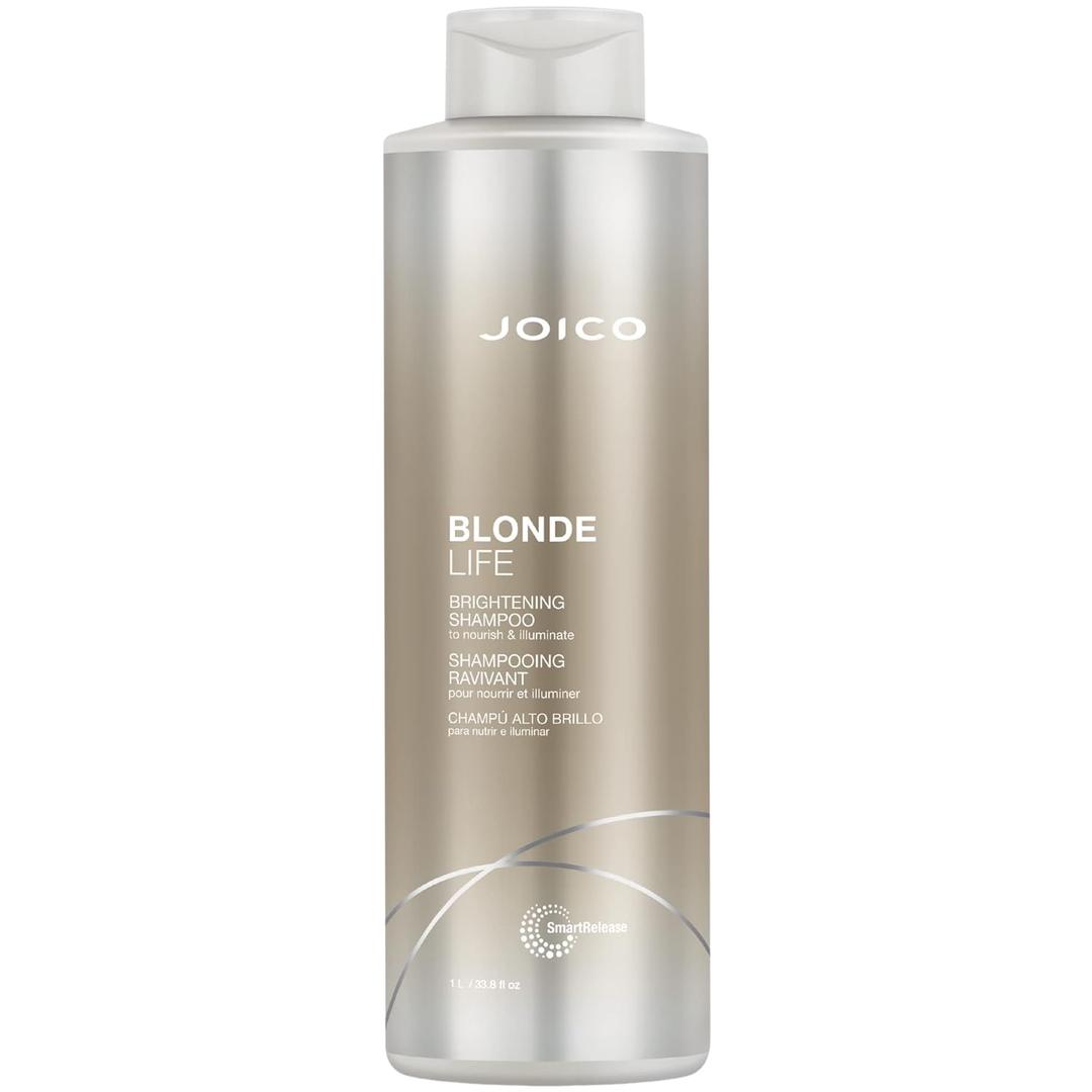 Joico Blonde Life Brightening Shampoo | For Blonde Hair | Add Softness & Smoothness | Sulfate Free | With Monoi & Tamanu Oil