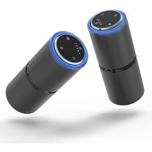 Compact Air Purifier for Home, Dorm, Office  Portable Air Cleaner for Dust, Pet Hair, Smoke  Quiet Operation, Sleek Black Design  Ideal for Bedroom, Desk, and Small Spaces, no filter