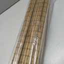 UNISHADES Cordless Bamboo Roman Shades for Windows, Blinds Size (42.5" W 64" H) Colour (Highfield Teak)