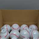 Sumind 12 Pcs Sport Ball Cups with Straws and Lids, 17 oz Plastic Cups Bulk for Adults Birthday Theme Party Sport Party Favors Supplies(Baseball)