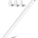 Pencil for ipad Apple Pencil 1st 2nd Generation Pro USB C Alternative,10 Mins Fast Charge Stylus Pen for iPad 6 7 8 9 11 10th Generation, iPad Mini 7 6 5th, iPad Air 3 4 5th M2 M3, iPad Pro 13"/11 M4 (White)