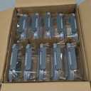 VERONES 10 Pack 22 OZ Glass Meal Prep Containers, Airtight Glass Lunch Containers Set, Glass Food Storage Containers with Lids,Exclusive of BPA, for Microwave, Oven, Freezer & Dishwasher Friendly,Grey