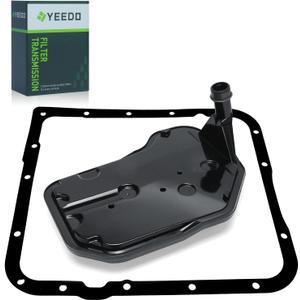 YEEDO 4L60E Transmission Filter Oil Pan Gasket Kit Fit for Chevy Tahoe Silverado 1500 GMC Sierra Savana Yukon Escalade Rainier CXL H2 Bravada Replaces 24208576 24208813 24230298