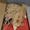 Colarr 60 Pcs Small Thank You Gift Bags Mini Party Favor Candy Bags with Handles and Bow Ribbon for Wedding Birthday Baby Shower Guest Valentines Day Party Supplies(Pink and Red Bag)