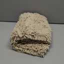 Smiry Luxury Chenille Bathroom Rugs 24x16, Extra Soft and Absorbent Shaggy Bath Mat, Machine Washable, Non-Slip Plush Carpet Runner for Tub, Shower, and Floor, Home Decor Accessories, Sand