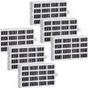 2 x 6PACK W10311524 Refrigerator Air Filter Replacement for Whirlpool, Air Filter Compatible with Whirlpool AIR1,2319308,W10335147,W10315189,1876318,AP4538127,AH2580853, EA2580853,PS2580853