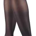 Truform Sheer Compression Stockings, 15-20 mmHg, Women's Knee High Length, 20 Denier, Navy, Large