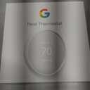 Google Nest Thermostat - Smart Thermostat for Home - Programmable Wifi Thermostat - Fog