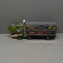 JOYIN 13 in 1 Dinosaur Toys for Kids 3-5, Dinosaur Truck with 12 Pull Back Cars, Birthday Gifts Toys for 3 4 5+ Year Old Boy, Transport Carrier Truck for Toddlers, Easter Kids Gifts