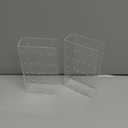 Cabilock 2pcs Transparent Lollipop Display Stand Acrylic Dessert Rack for Weddings Birthdays and Parties for Candy Presentation