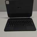 Case with Keyboard for iPad Pro 12.9-inch (6th, 5th, 4th Gen), iPad Air 13(M3 2025 / M2 2024): Bluetooth Wireless Detachable Magnetic Stand Rechargeable Keyboard with Removable Cover/ Trackpad(Black)