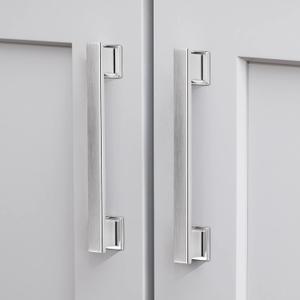 VEHCIL 20 Pack Brushed Nickel Cabinet Pulls,7 Inch(178mm) Kitchen Cabinet Handles, Drawer Pulls Handles for Kitchen Cabinets Hardware Cupboard Closet Bathroom Dresser, Solid Zinc Alloy