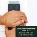 Sharp Pebble Large Flattening Stone- Dual Grit Coarse/Fine Sharpening Stones Flattener- Diamond Grooves Whetstone Fixer-Re Level Any Whetstones & Waterstones