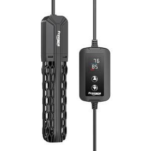 FREESEA Aquarium Heater for Fish Tank: 100W/200W/300W/500W Submersible Fish Tank Heater with Over-Temperature and Off-Water Protection for 20-40 Gallon Saltwater and Freshwater