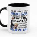Set of 2 Fathers Day Mugs