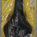 Selle Royal Vivo Ergo Reflective Athletic,Bike seat with Extra Visibility to Feel Safe in The Dark, Black, One Size