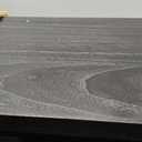 Foldable Japanese Coffee TableFolding Japanese Floor TableNatural Brown Coffee Table, Minimalist Tatami Table, Suitable for Living Room,Dining Room, Etc. (Antique Black, 39.4x19.7x11.8)