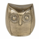 HD Designs Aluminum Owl - Gold 5.6 Inch