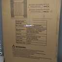 40.55" Extra Tall Baby Gate for Stairs-29.6"-34" Wide 1.37" Ultra Narrow Spacing Extra Wide Pet Cat Gate Dog Gate-Auto-Close Pressure Mounted Dog Door for Pets and Kids,White