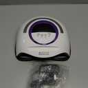 300W Nail Lamp Gel Nail Lamp Nail Dryer UV Lamps with 72 Led Beads for Gel Nails, LED Nail Lamp with Automatic Sensor / 4 Timer Setting, Home and Salon