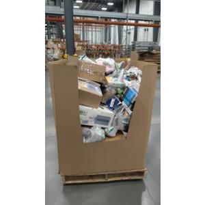 pallet of salvage items