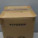 VIVOSUN Portable Greenhouse Heater with Adjustable Thermostat, 750W/1500W Electric Heater, 3 Modes for Fast Heating, Overheat Protection, Dustproof Design for Grow Tents, Patios & Outdoors