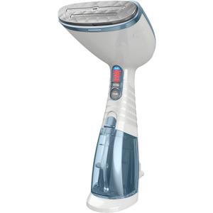 Conair Handheld Garment Steamer for Clothes, Turbo ExtremeSteam 1875W Fabric Clothes Steamers, Hand Steamer for Clothes, Portable Handheld Garment Steamers for Clothes, Handheld Steamer, Blue