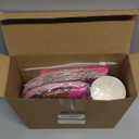 Gejoy 171 Pcs Western Cowgirl Birthday Party Tableware Supplies for 24 Guests Cowgirl Plates Napkins Birthday Banners Tablecloths Cups Knives Forks and Spoons for Party Decoration