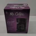 Mr. Coffee 12-Cup Switch Coffee Maker Black: Electric Drip Coffee Machine, 60 oz Capacity, Dishwasher-Safe Parts