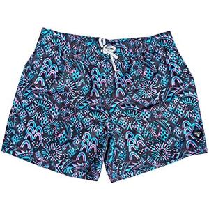 Molokai Men's Swim Trunks Quick Dry Elastic Waist Drawstring, L
