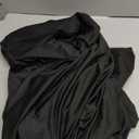 BDDC Table Covers for 6 Foot Tables, Black Washable and Wrinkle Resistant Stretch Tablecloths Rectangle 6ft for Events, Wedding, Banquets, Parties