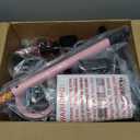 newyoo Toddler Tricycle,Toddler Bike,Birthday Gifts and Toys for 1-3 Year Old Boys and Girls, Trike with Push Handle, Backrest and Safety Belt, Balance Bike, TR007, Pink