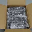 Solar Fence Lights Outdoor - 3000/4000/6000K 3 Modes, IP65 Waterproof Fence Lights Solar Powered, Up & Down Lighting Solar Wall Lights Outdoor for Backyard/Garden/Patio/Garage and Wall Decor (8 Pack)