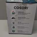 Cosori Electric Kettle, No Plastic Filter & Spout, 1.8Qt Tea Kettle & Hot Water Boiler For Coffee & Tea, Water Heater & Teapot, Automatic Shut Off, Borosilicate glass, Black, 1500W