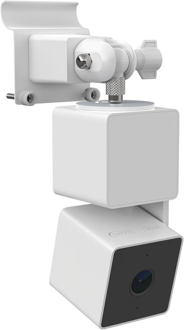 Vinyl Siding Mount Compatible with Wyze Cam Pan V3 Camera (White)