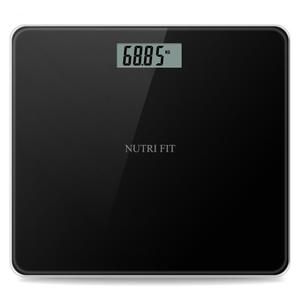 NUTRI FIT Digital Bathroom Scale for Body Weight, Bath Scale for Accurate Weight Watching with Large LCD Display, Most Accurate for The Elderly Safe Home Use, 330 lbs