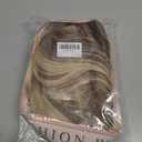 WIGRE Long Straight Wig 26 Inches Middle Part Mix Blonde Wigs for Women Daily Use Ombre Brown Highlight Honey Blonde Wig Synthetic Heat Resistant Hair for Valentine's Day/Music Festival/Carnival