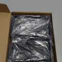 12 Pack L6 x H 4" Black Heavy Duty Shelf Brackets with Screws Metal Shelf Brackets Shelf Support Angle Brackets for Shelves L Brackets Heavy Duty Floating Shelf