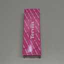 Terviiix Mini Flat Iron for Travel, 1/2'' Small Hair Straightener for Short Hair/Bangs, 0.5'' Portable Ceramic Straightening Irons, Dual Voltage, Pouch Included, Compact Size, Pink