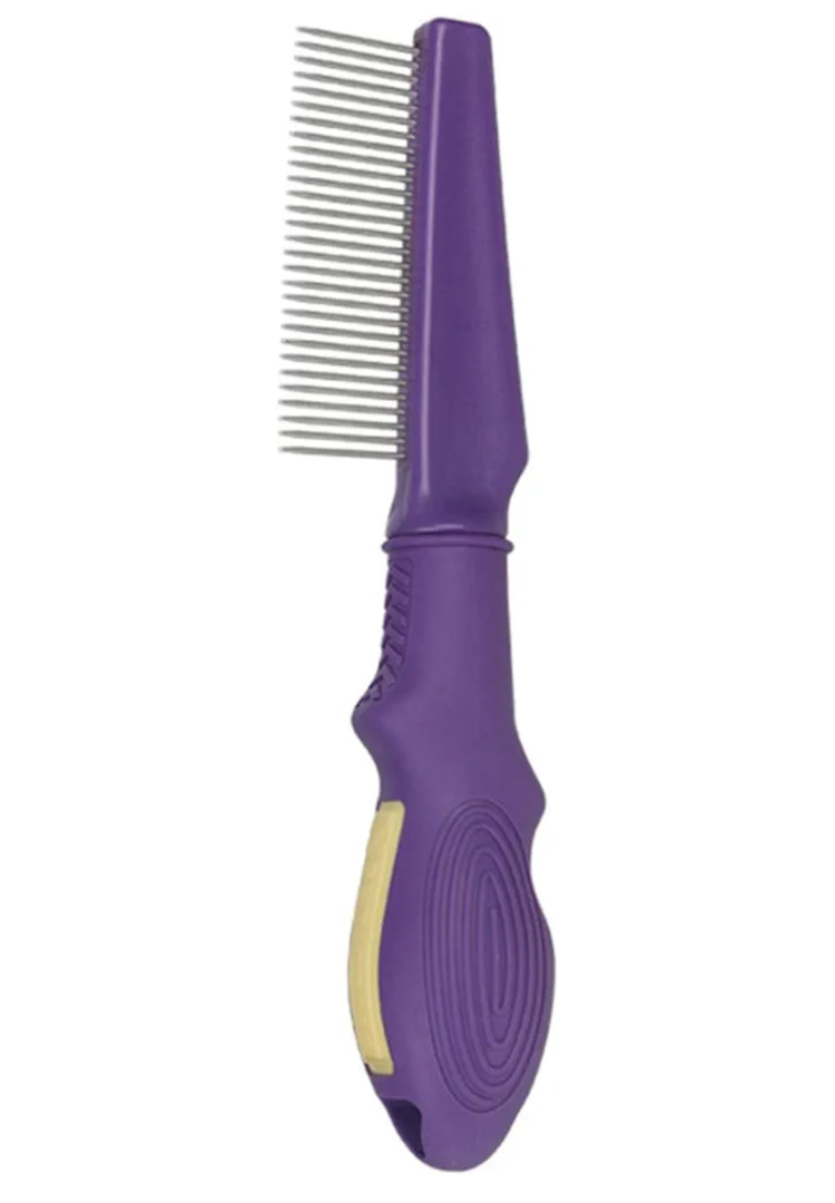 Dog Deshedding Brush ABS Pet Grooming Tool for Smooth Coat Care Loose Hair Removal with Massage Ergonomic Handle Pet Hair Brush